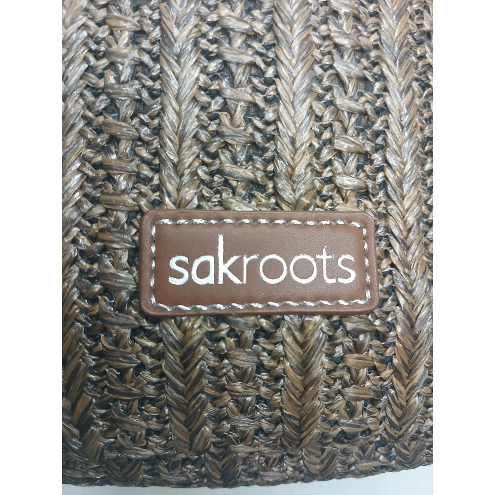 Sakroots Large Soft Bucket Artist Circle Jute /Cotton Tropical Print Boho EUC - Picture 5 of 16